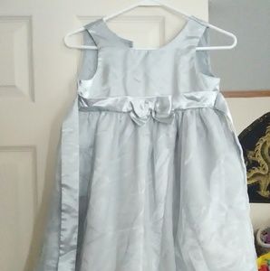 Beautiful silver girls dress